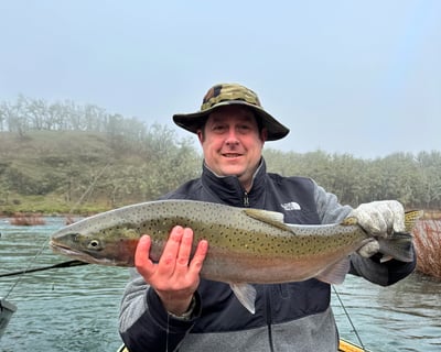 Guided Winter Steelhead Fishing on North Umpqua River