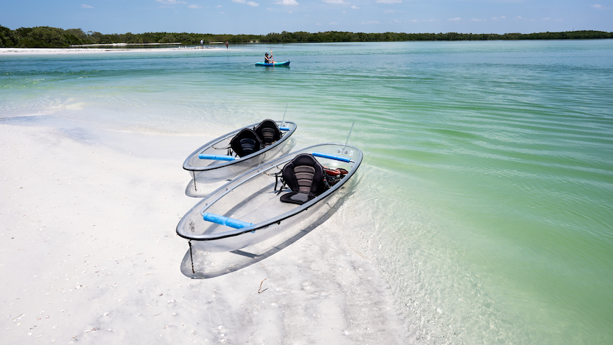 Private Clear Kayak Tour of Shell Key Preserve