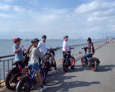 New York City 20-Mile Hudson River eBike Tour