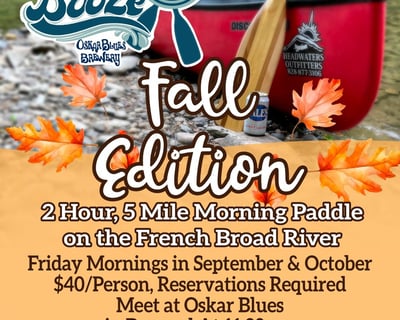Fall French Broad River Paddle