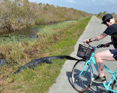 Everglades E-Bike and Airboat Adventure from Miami