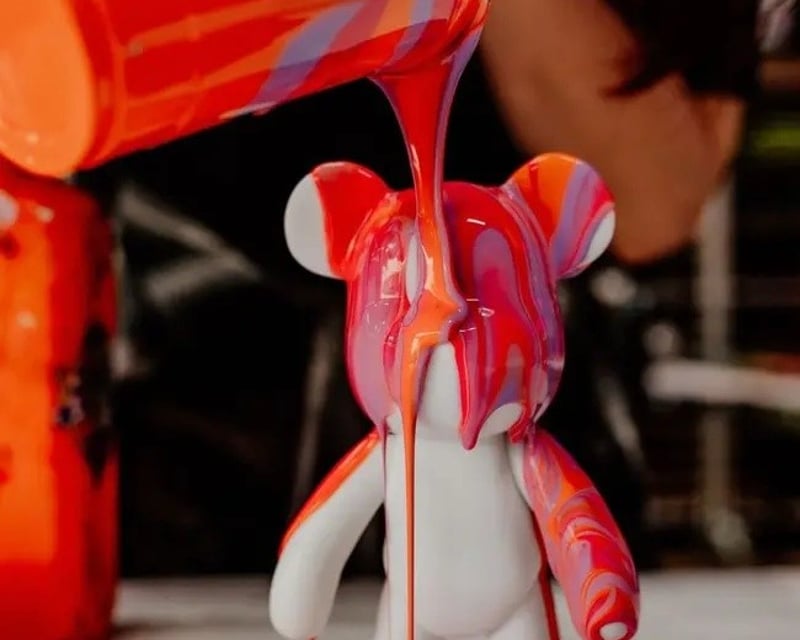 3D Fluid Art Bear or Bunny Class in Kansas City