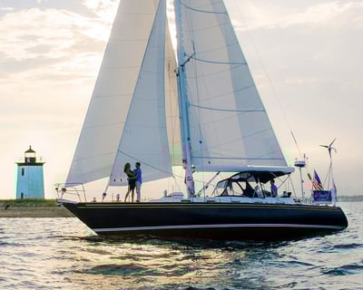 Half-Day Private Sail & Swim in Cape Cod Bay