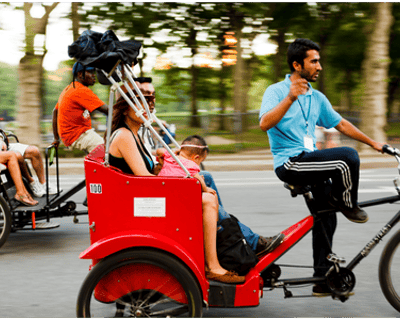Explore Central Park on a Guided Pedicab Tour