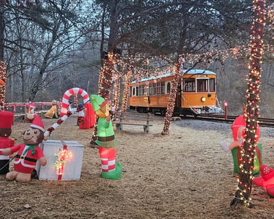 Christmas Trolley Ride in Rockhill Furnace