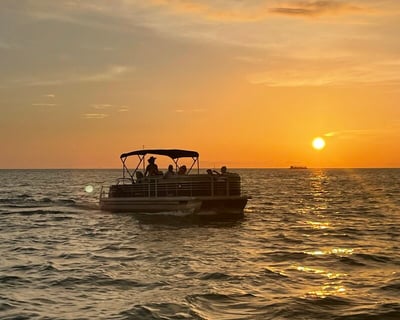 Madeira Beach Sunset Pontoon Boat Tour