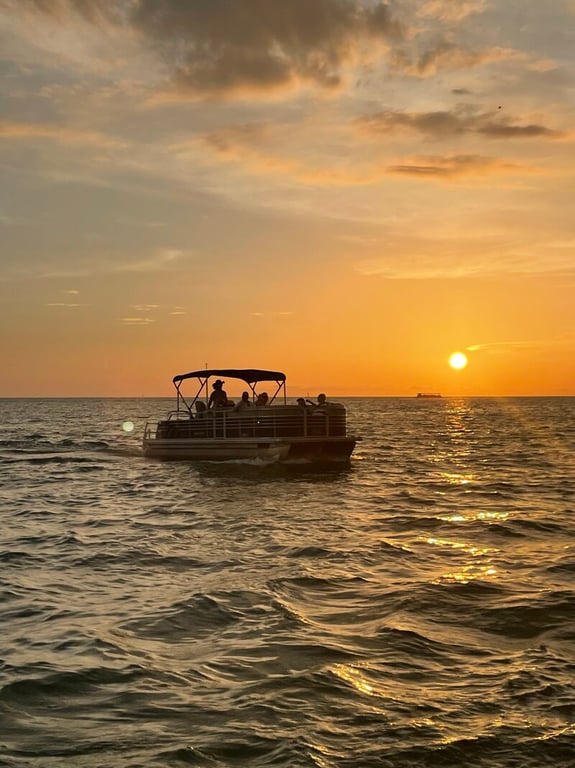 Madeira Beach Sunset Pontoon Boat Tour