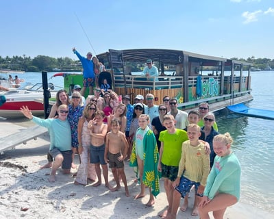 Jupiter Sandbar Boat Tour with Music & Drinks