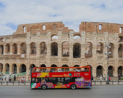 Rome Open-Top Hop-On Hop-Off Bus Tour