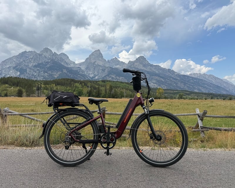 Step-Thru E-Bike Rental with Throttle in Jackson
