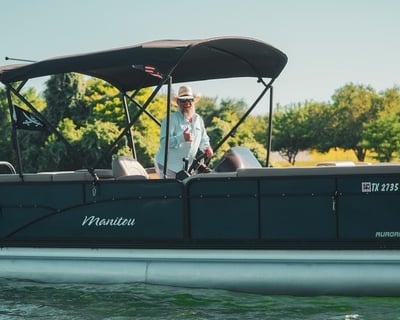 12-Passenger Pontoon Charter on Lake Austin