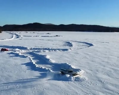 4-Hour Guided Ice Fishing at Birch Lake