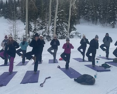 Snowga: Snowshoe and Yoga in Winter Wonderland