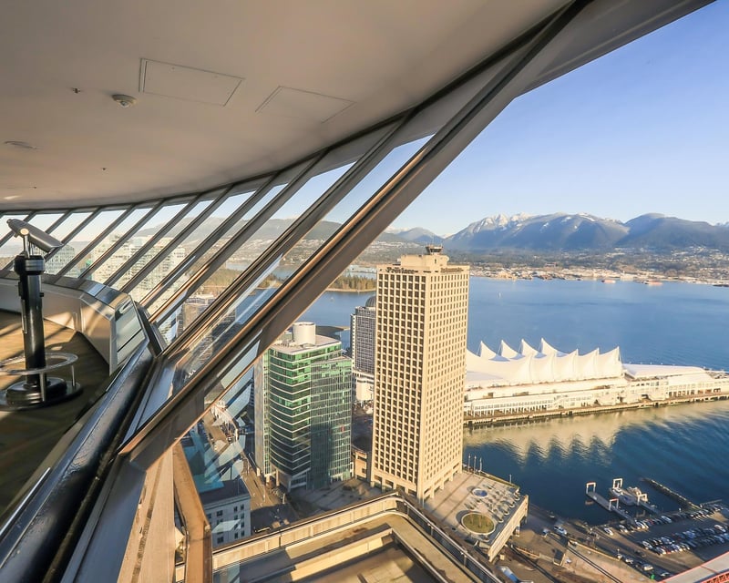 Vancouver Lookout 360° Observation Deck at Harbour Centre