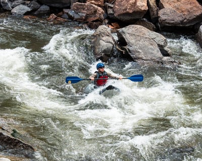 Browns Canyon Guided Inflatable Kayak Tour