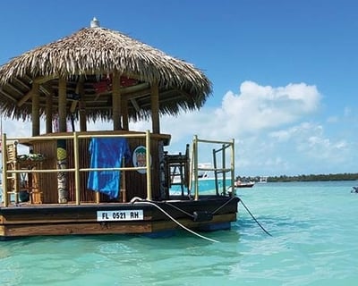 3-Hour Pensacola Beach Floating Tiki Cruise