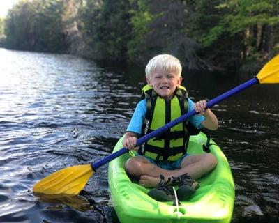 Kids' Kayak Rental in Au Train