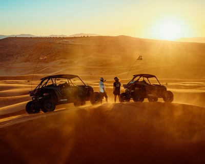 Sunset ATV Tour in Sand Hollow Near Hurricane