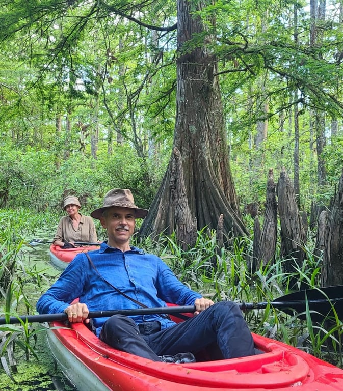 Guided Cypress Swamp Kayak Tour in Plaquemine