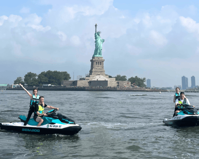 Ride a Jet Ski on a 1-Hour Statue of Liberty Tour