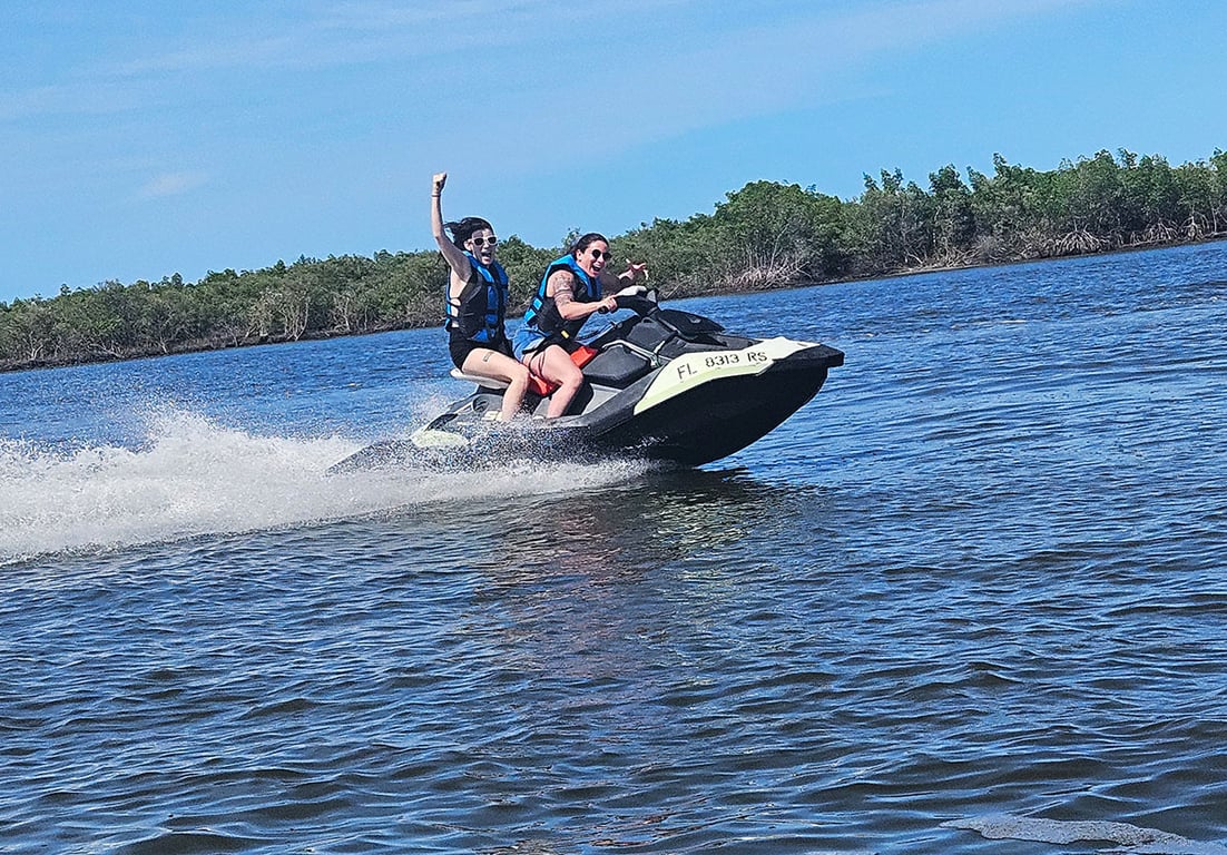Guided Jet Ski Tour Through Daytona Mangroves