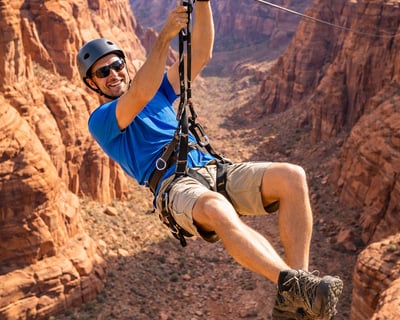 LeChee Slot Canyon Zipline Tour