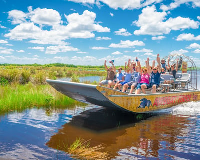 Explore the Everglades on a 30-Minute Airboat Tour