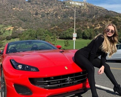 30-Minute Ferrari Driving Tour on Hollywood Walk of Fame
