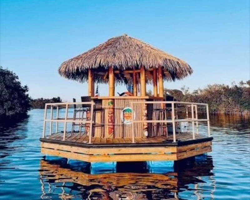 Tiki Boat Cruise on Kings Bay in Crystal River