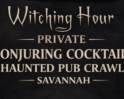 Haunted Pub Crawl in Savannah