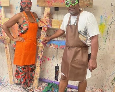 Splatter Paint Class in Jupiter