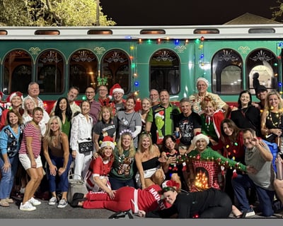 Holiday Lights Trolley Tour in Sarasota