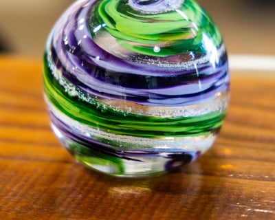 Memorial Glass Paperweight Class in Duluth