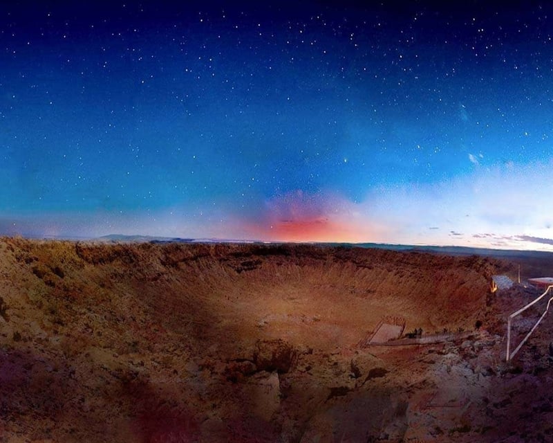 Meteor Crater Group Tour near Winslow