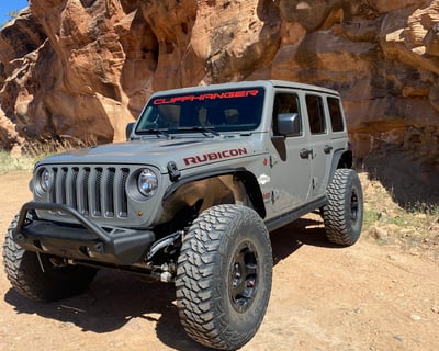 Extreme Jeep Rubicon Rental in Moab