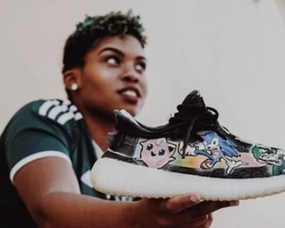 Custom Sneaker Painting Workshop in Greenville