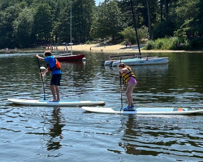 Stand-Up Paddleboard Rental on Lake Cochituate