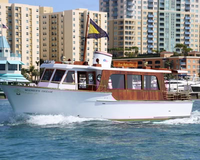 Miami Harbor Cruise on Vintage Yacht with History