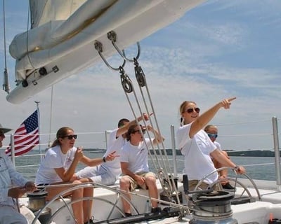 Hilton Head Sailing on Historic America's Cup Yacht