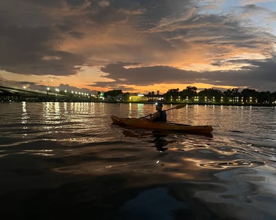 Sunset Bat Kayak Tour in St. Johns