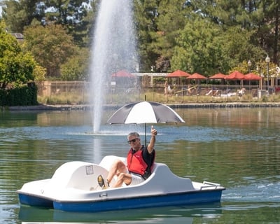 1-Hour Pedal Boat Rental in Temecula
