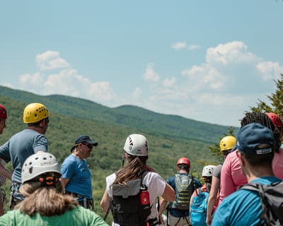 Group Rock Climbing Tour in North Conway
