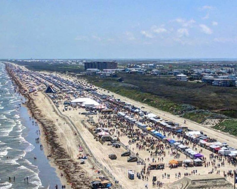 5-Mile Mustang Beach Helicopter Tour in Port Aransas