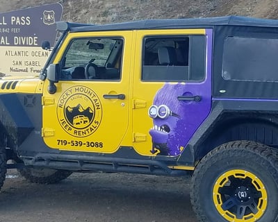 4-Door Jeep Rental in Salida
