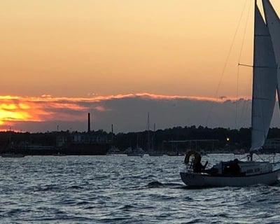 Sunset Sailing Cruise in Casco Bay