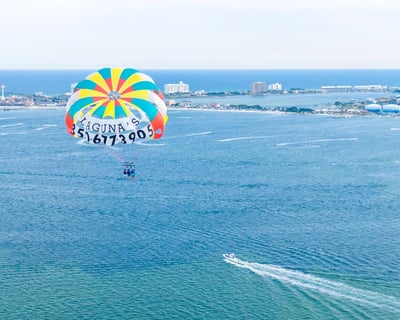 Parasail at Portofino in Pensacola Beach
