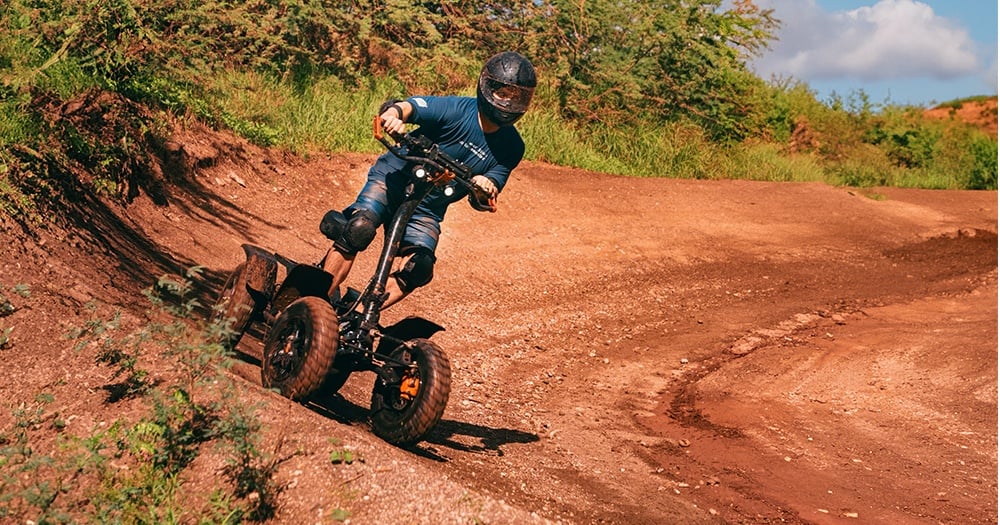 Stand-Up ATV and 3 Ziplines Adventure Package