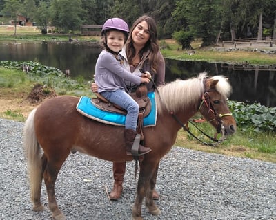 Pony Ride Birthday Party in Mount Vernon