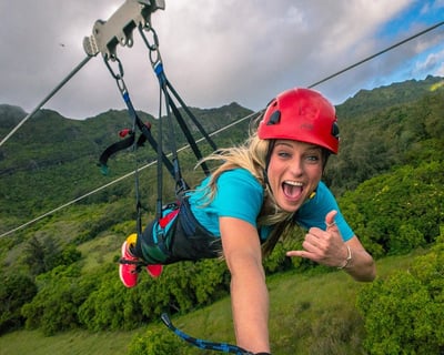 Kipu Ranch Zipline Tour With 4,000' Flyline