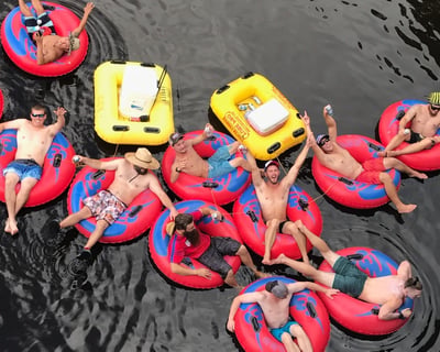 All-Day River Tubing at Givhans Ferry State Park